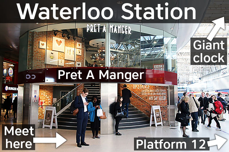 Waterloo Station meeting point