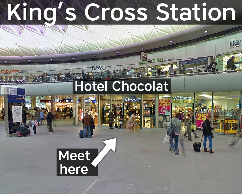 King's Cross Station meeting point